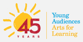 Young Audiences - 45 Years Logo